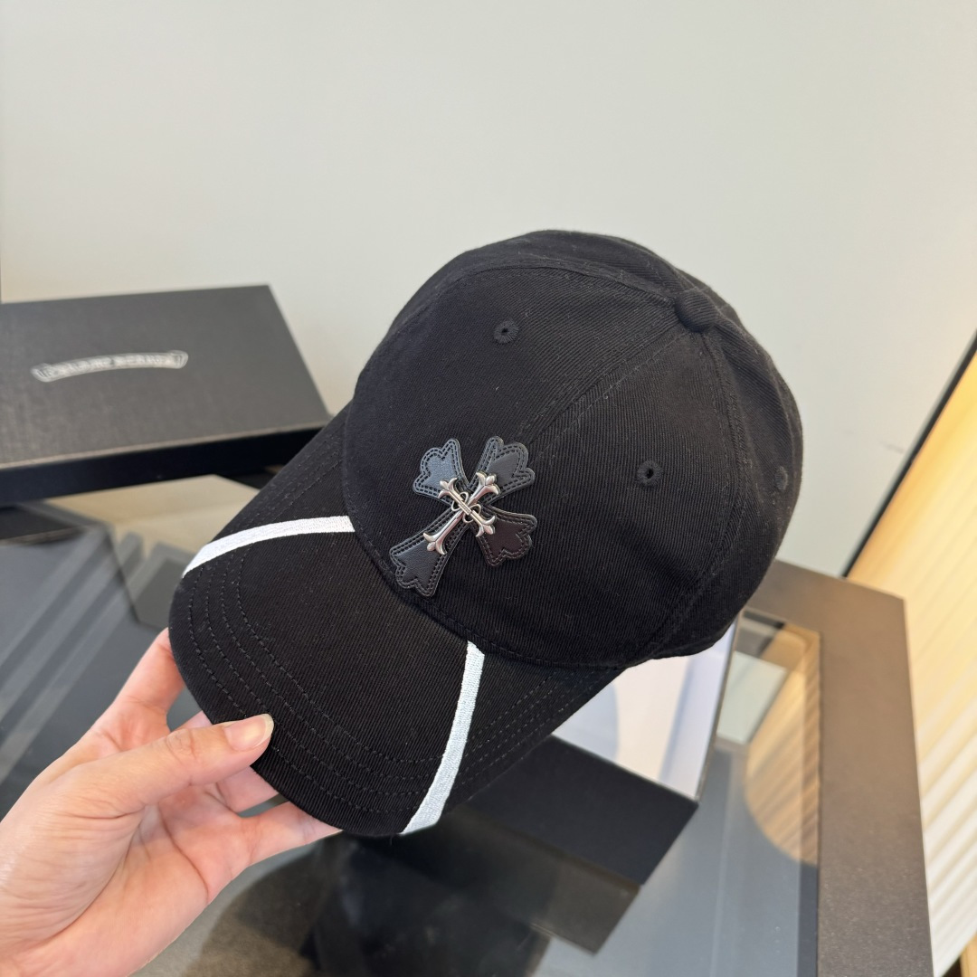 Chrome Hearts 克罗心新款鸭舌帽，男女通用