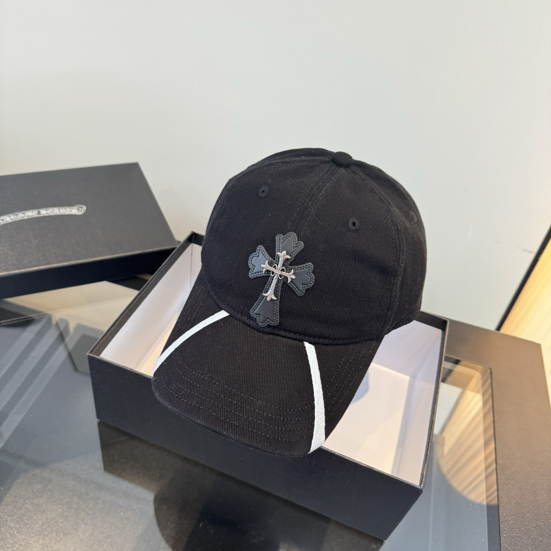 Chrome Hearts 克罗心新款鸭舌帽，男女通用