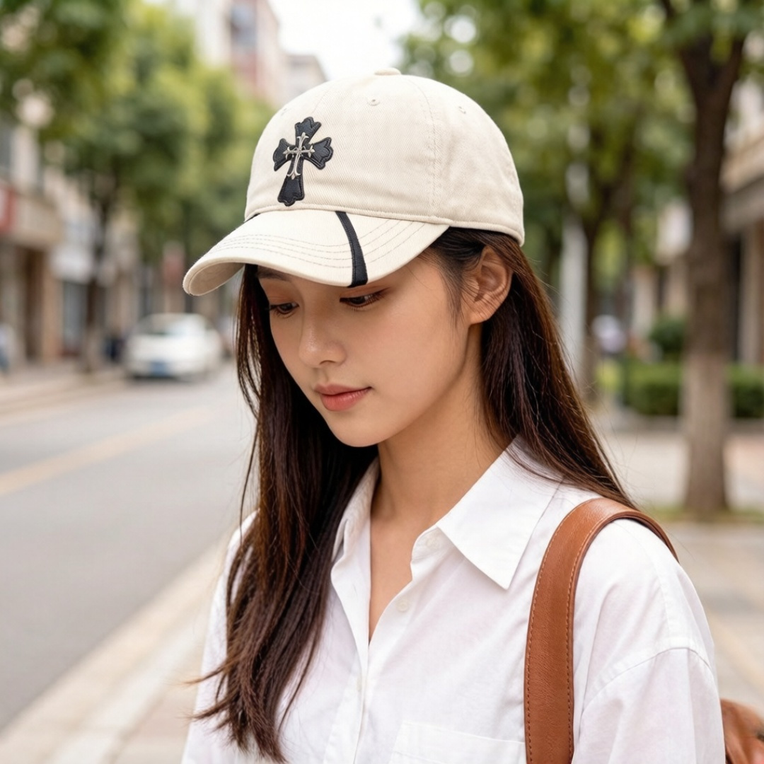 Chrome Hearts 克罗心新款鸭舌帽，男女通用
