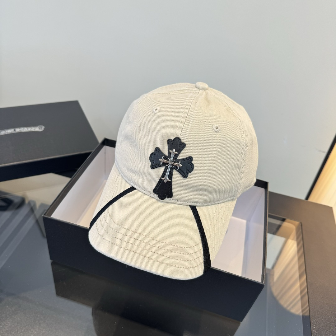 Chrome Hearts 克罗心新款鸭舌帽，男女通用