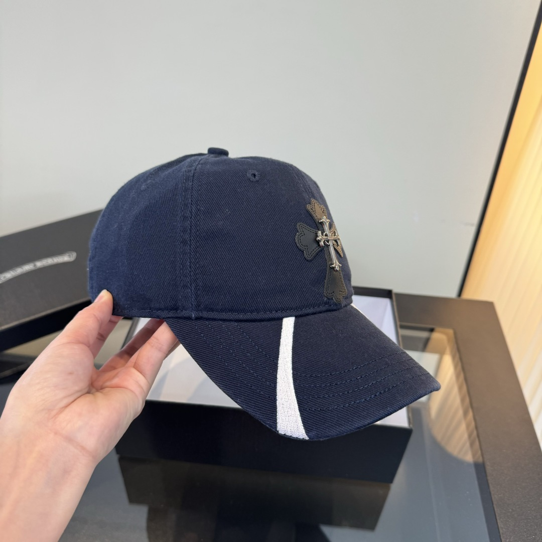 Chrome Hearts 克罗心新款鸭舌帽，男女通用