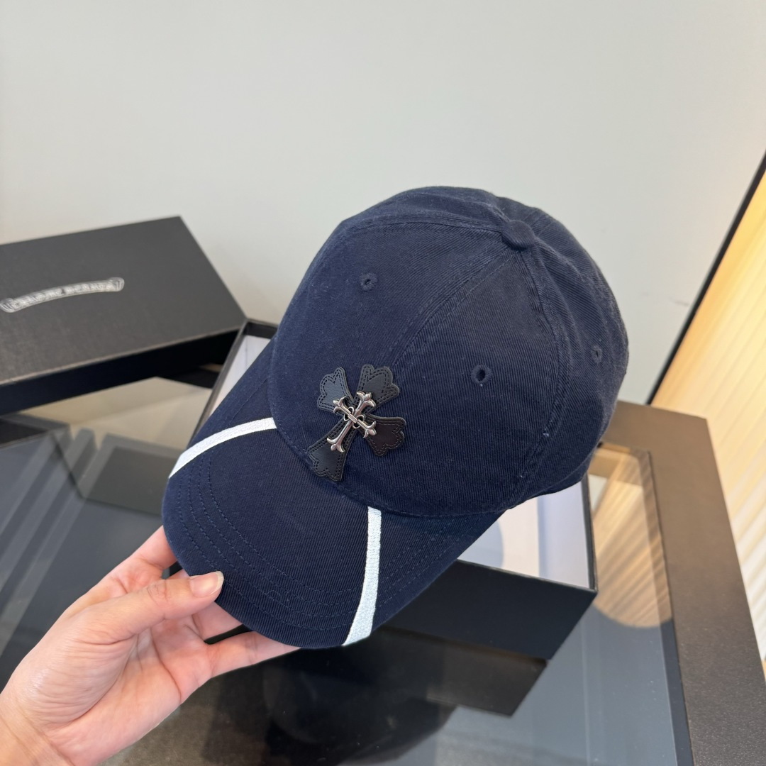 Chrome Hearts 克罗心新款鸭舌帽，男女通用