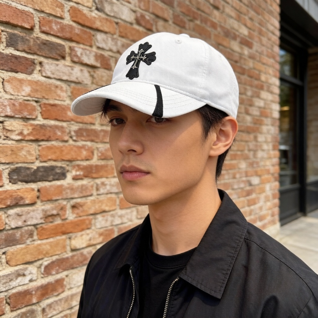 Chrome Hearts 克罗心新款鸭舌帽，男女通用