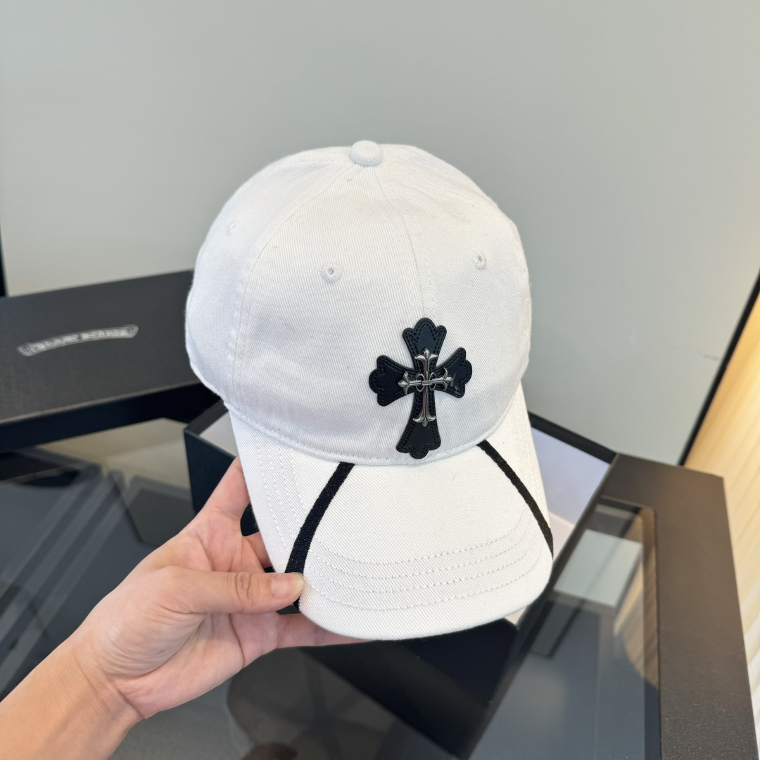 Chrome Hearts 克罗心新款鸭舌帽，男女通用