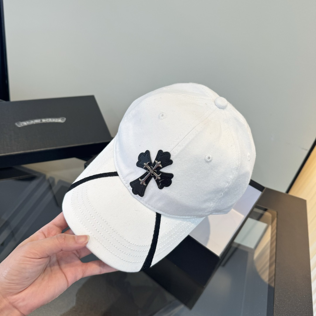 Chrome Hearts 克罗心新款鸭舌帽，男女通用