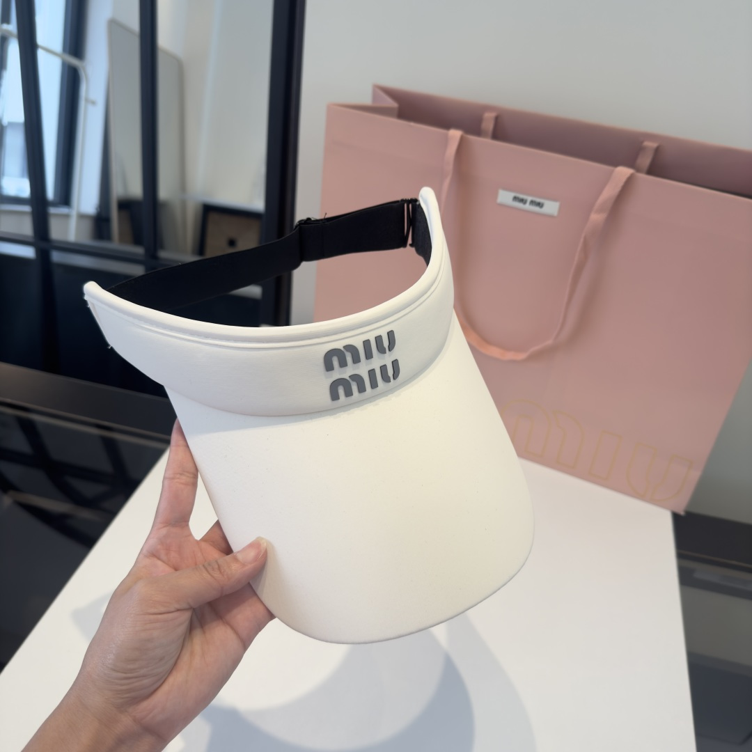Miu Miu miumiu缪缪遮阳帽