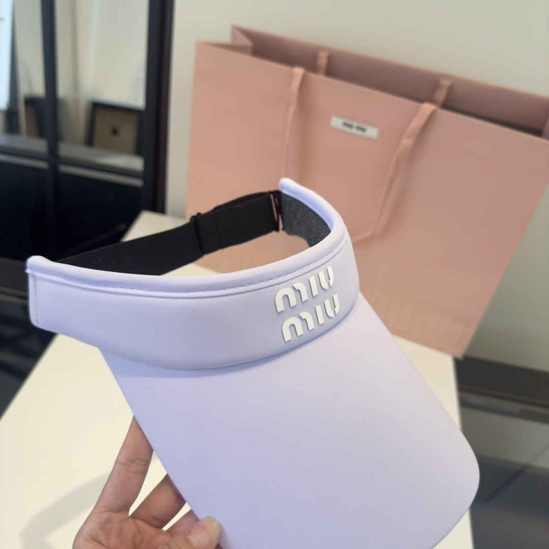 Miu Miu miumiu缪缪遮阳帽