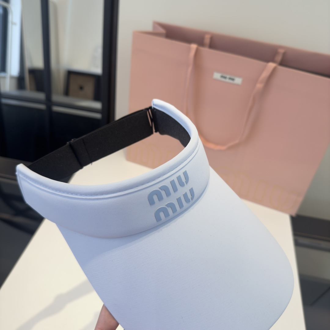Miu Miu miumiu缪缪遮阳帽
