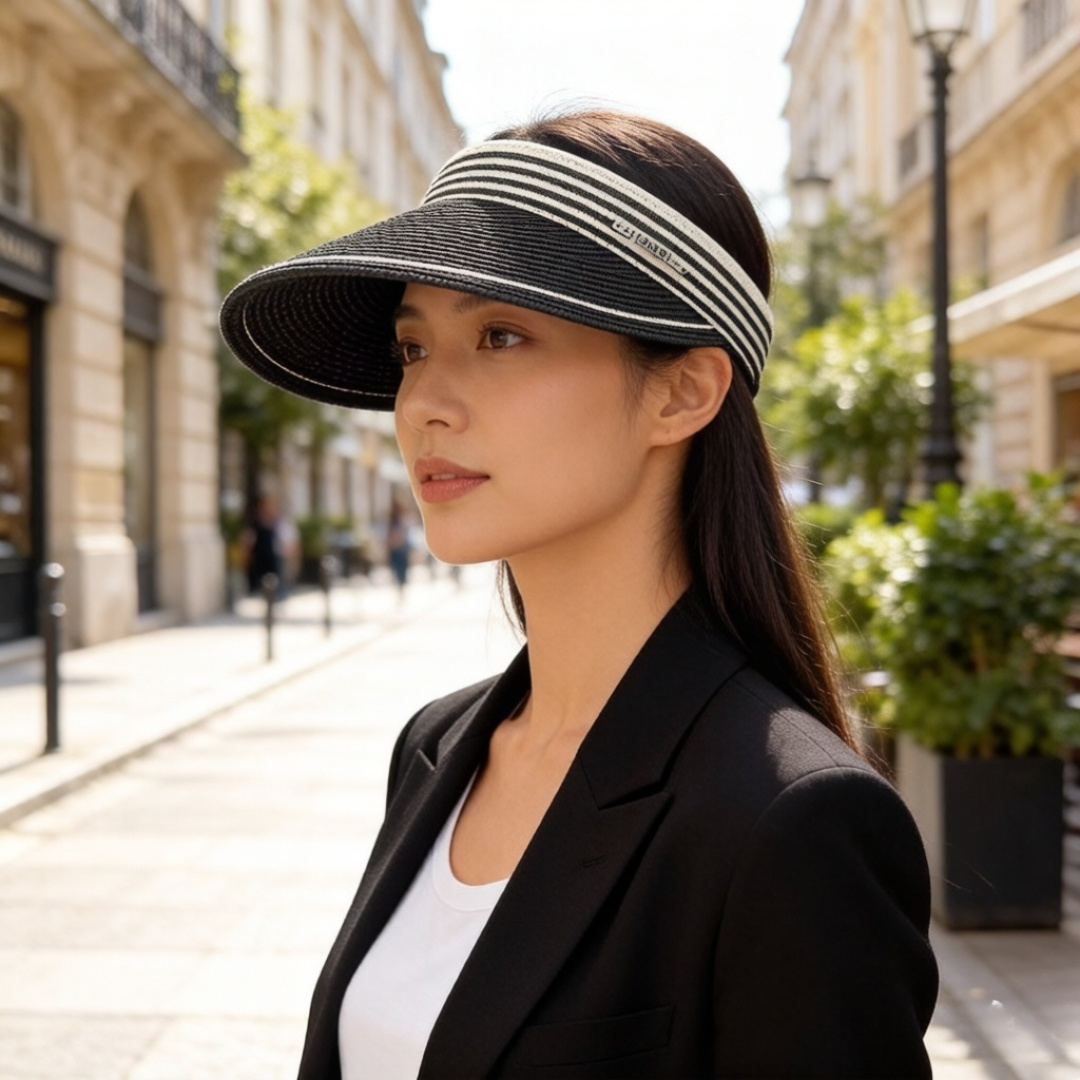 Chanel Chanel香奈儿空顶遮阳帽 遮阳发箍