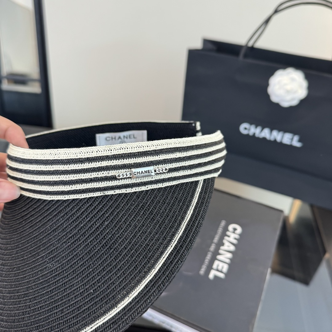Chanel Chanel香奈儿空顶遮阳帽 遮阳发箍
