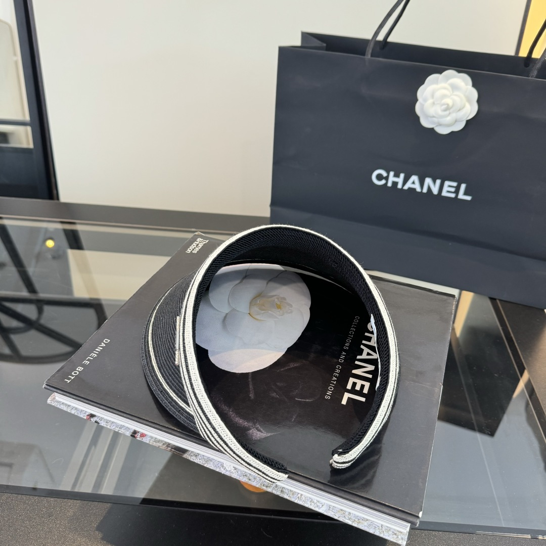 Chanel Chanel香奈儿空顶遮阳帽 遮阳发箍