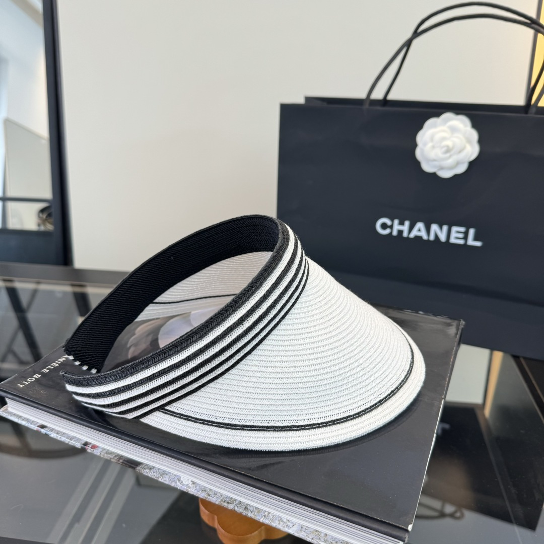Chanel Chanel香奈儿空顶遮阳帽 遮阳发箍
