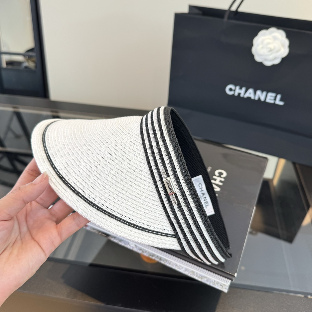 Chanel Chanel香奈儿空顶遮阳帽 遮阳发箍