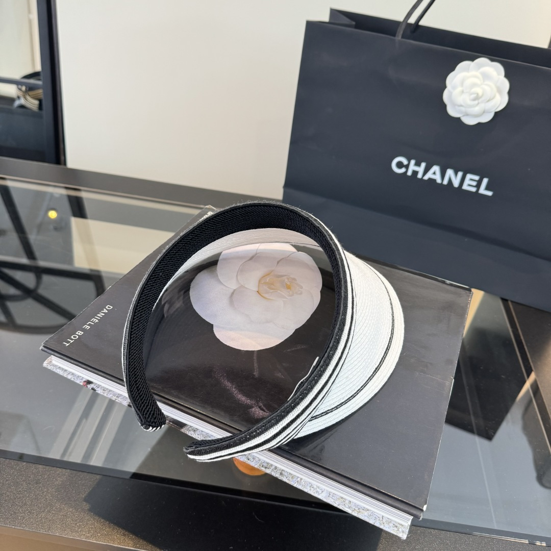 Chanel Chanel香奈儿空顶遮阳帽 遮阳发箍