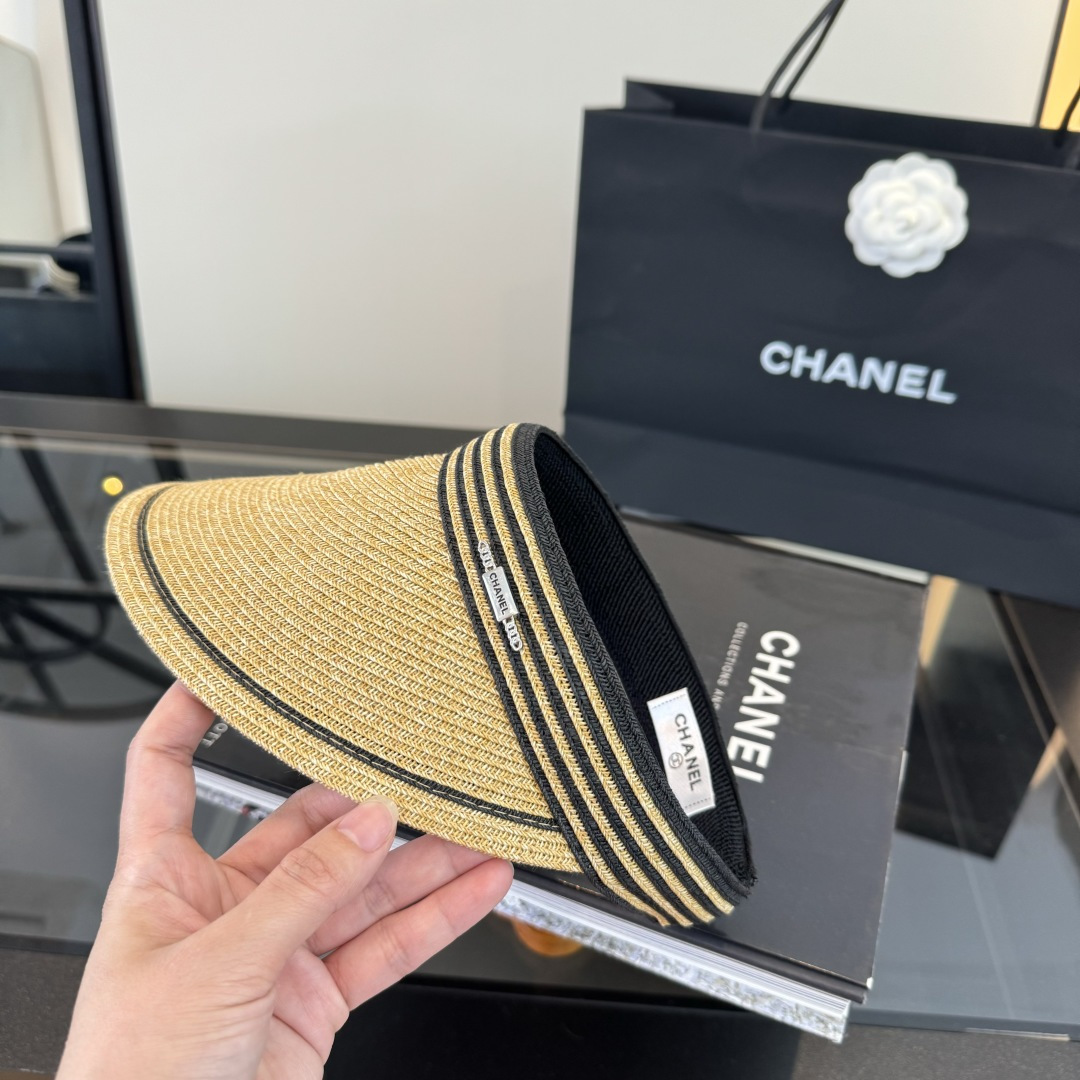 Chanel Chanel香奈儿空顶遮阳帽 遮阳发箍