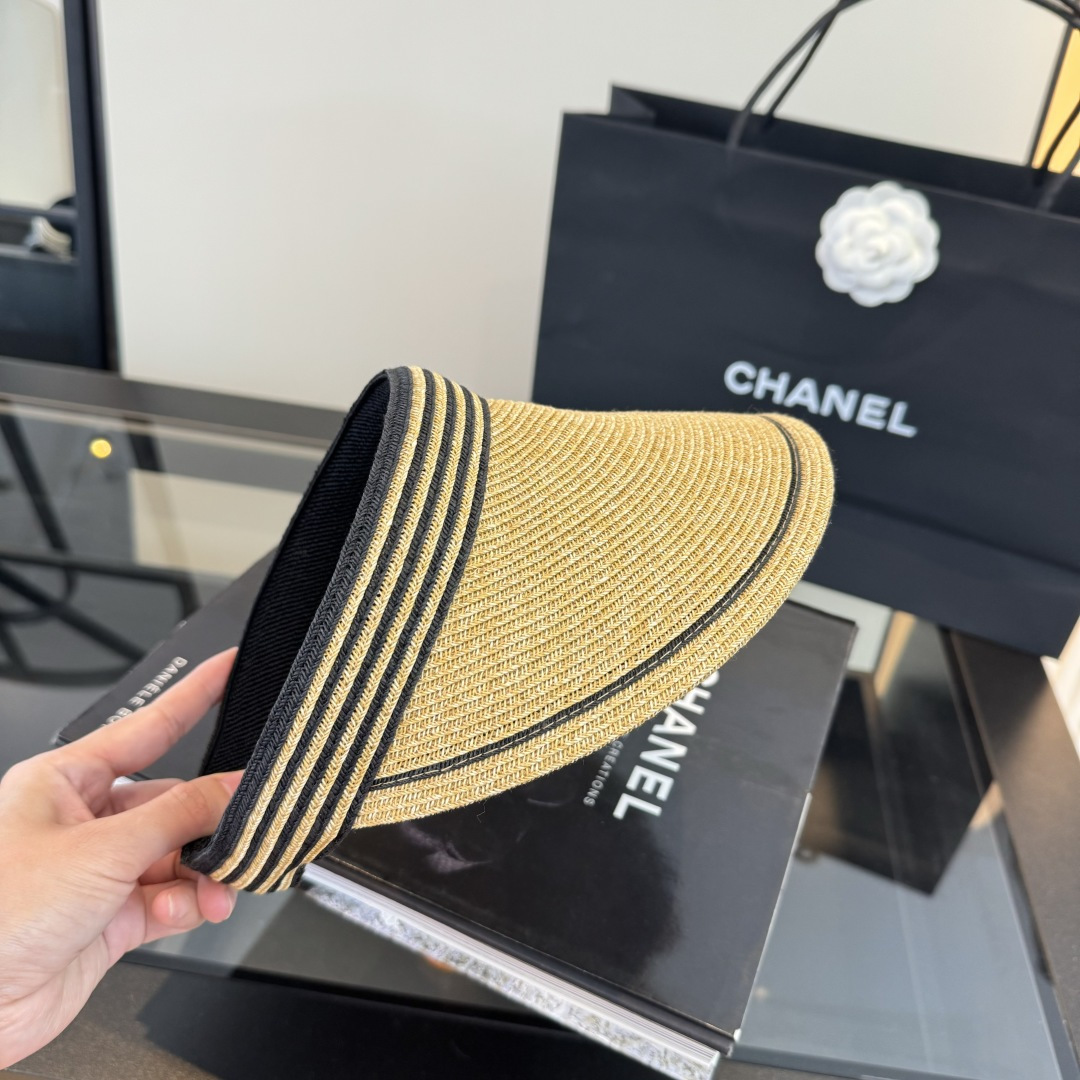 Chanel Chanel香奈儿空顶遮阳帽 遮阳发箍