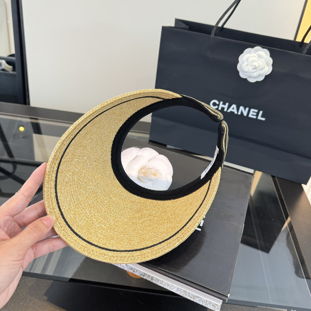Chanel Chanel香奈儿空顶遮阳帽 遮阳发箍