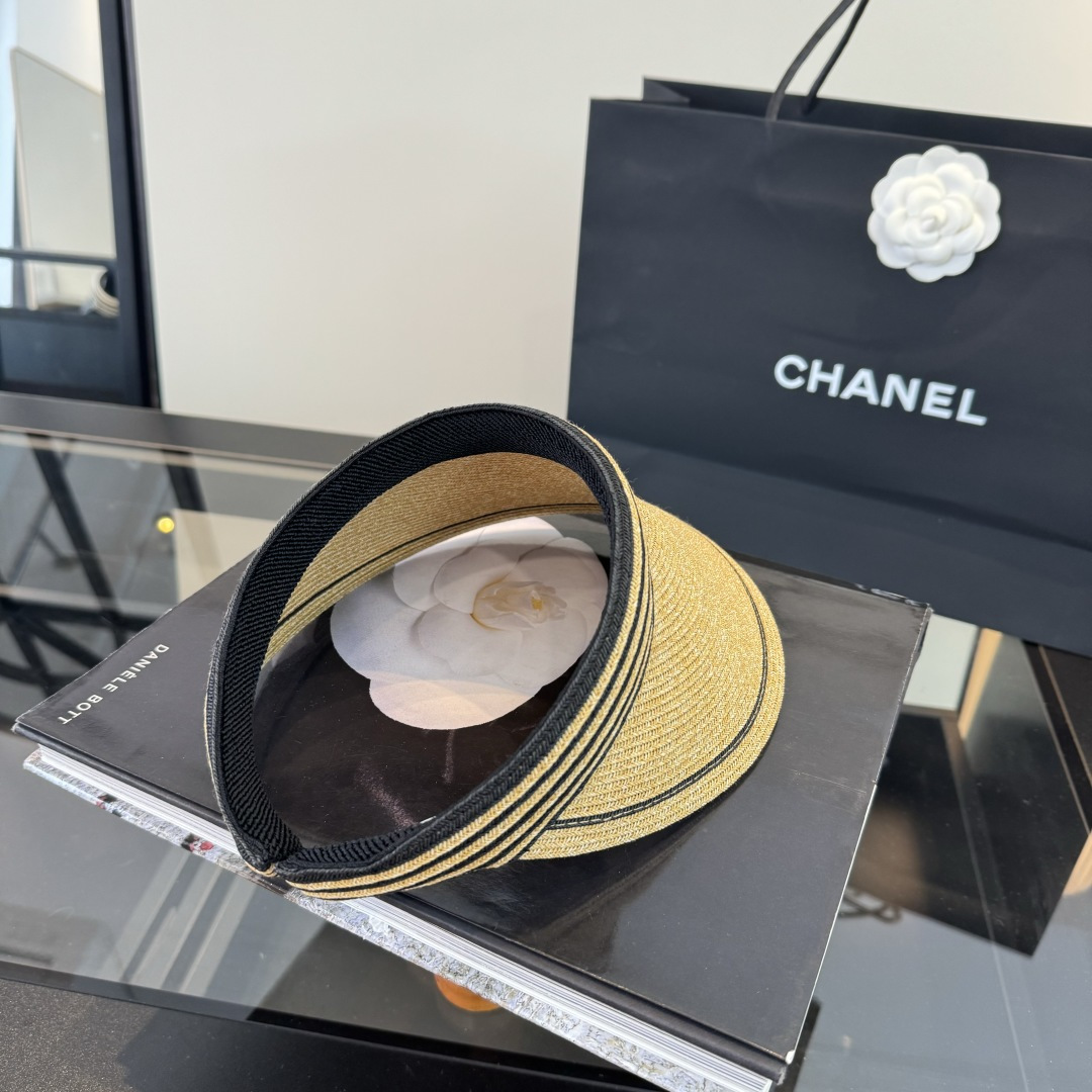 Chanel Chanel香奈儿空顶遮阳帽 遮阳发箍