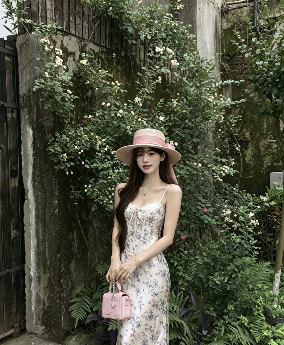 Dior Dior迪奥平顶礼帽，头围57cm