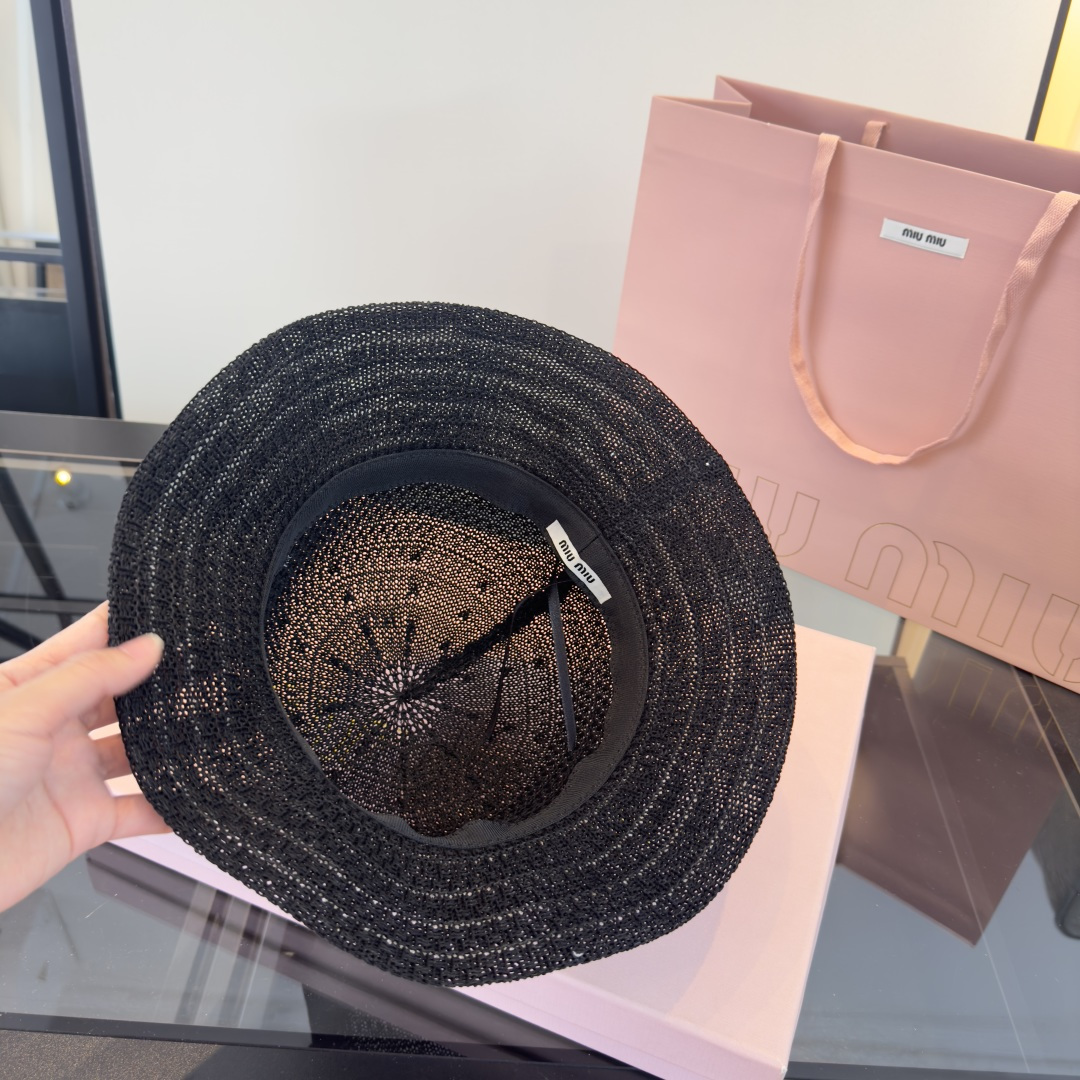 Miu Miu miumiu缪缪针织渔夫帽