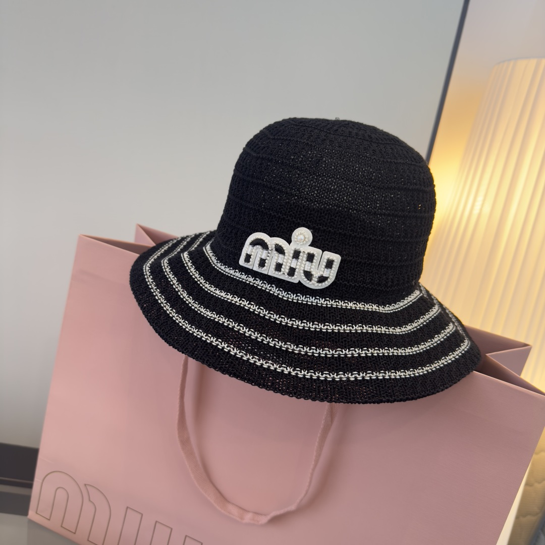 Miu Miu miumiu缪缪针织渔夫帽