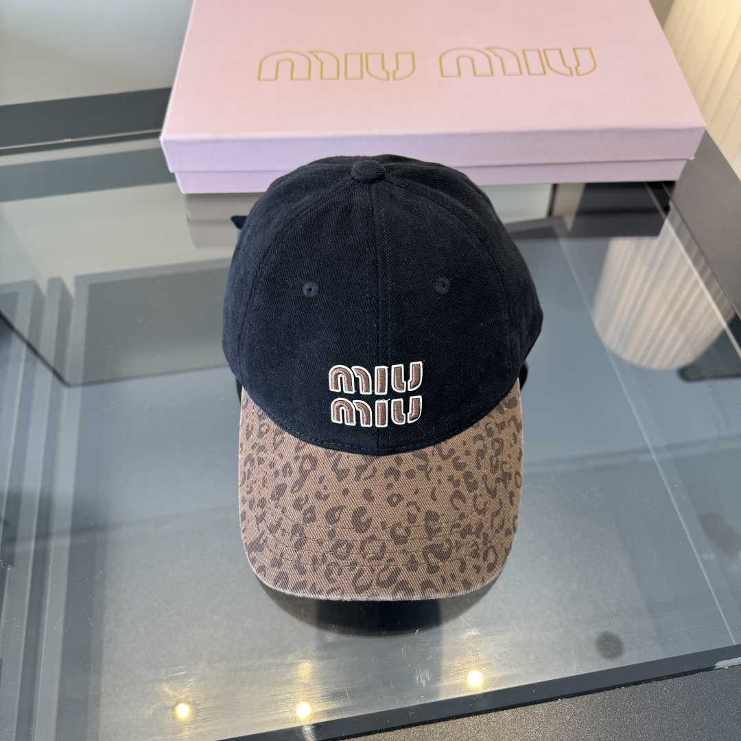 Miu Miu miumiu缪缪新款鸭舌帽，男女通用