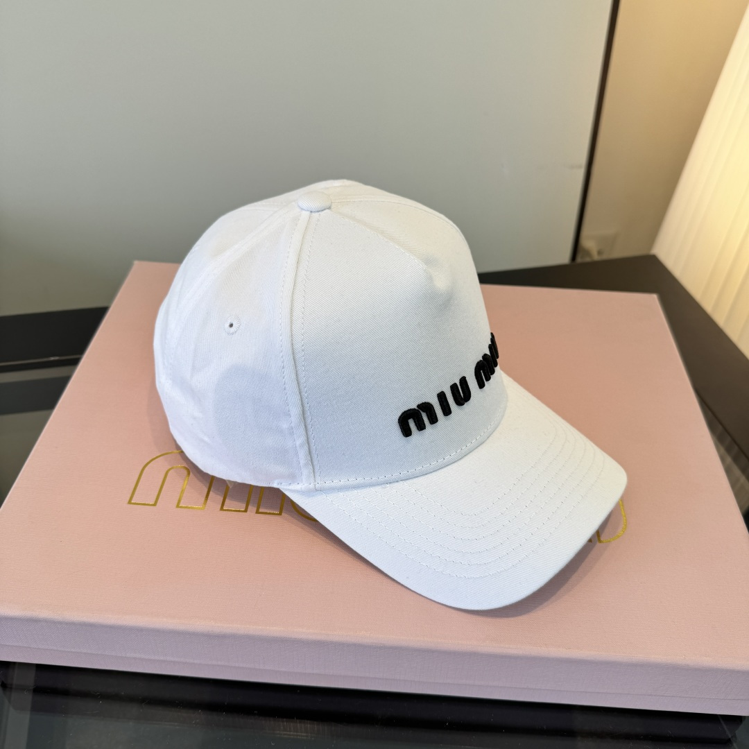 Miu Miu miumiu缪缪新款鸭舌帽，男女通用