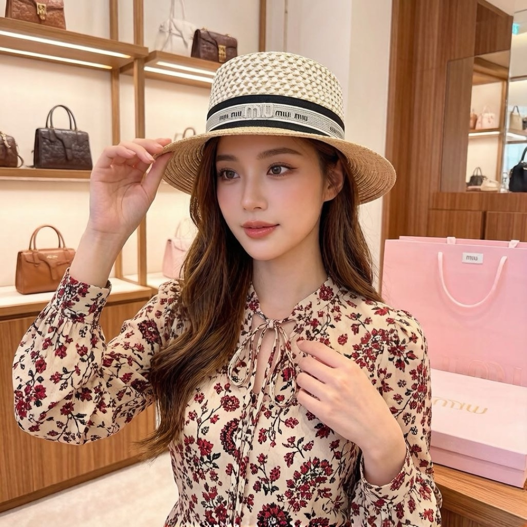 미우미우 모자 119629 Miu Miu Cap