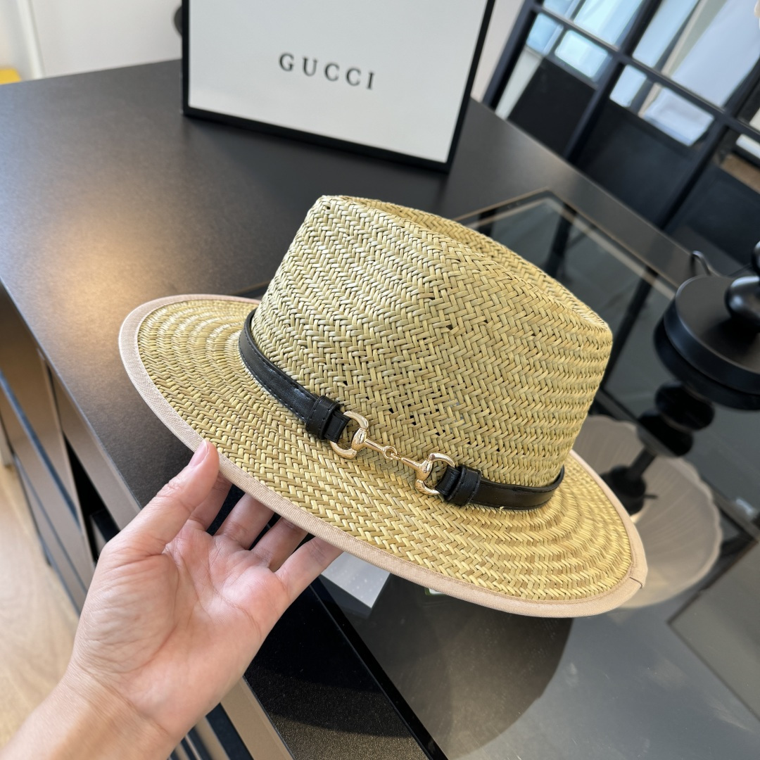 PGucci古奇专柜款草帽，高端定制，内标齐全