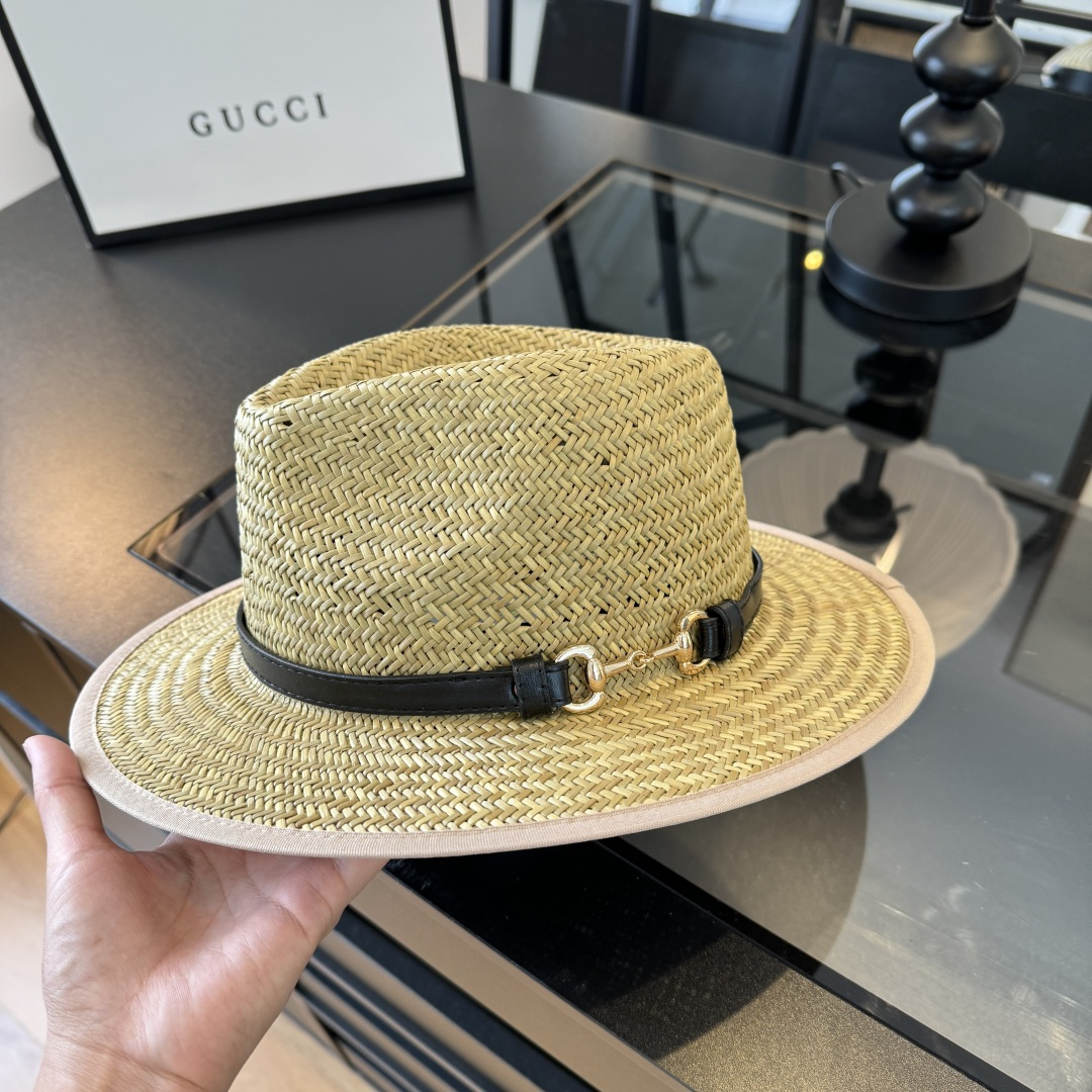 PGucci古奇专柜款草帽，高端定制，内标齐全