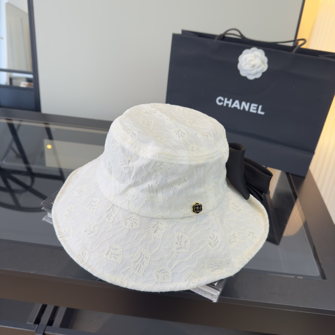 P Chanel香奈儿名媛风渔夫帽
