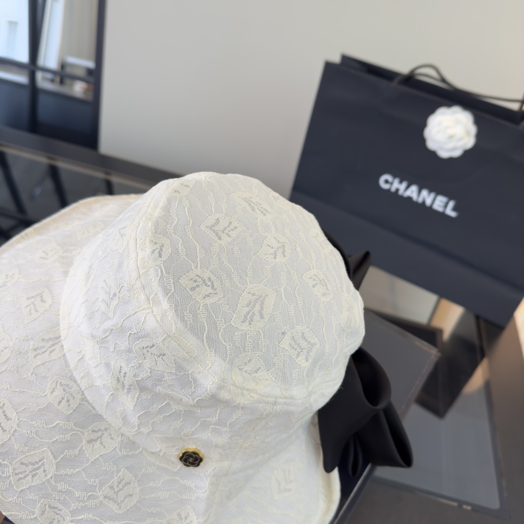 P Chanel香奈儿名媛风渔夫帽
