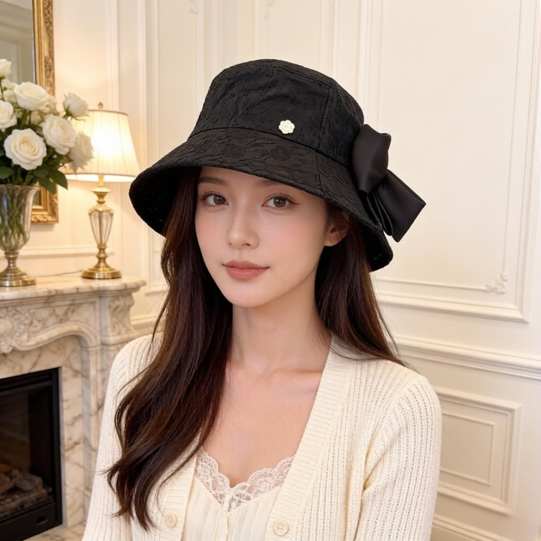 P Chanel香奈儿名媛风渔夫帽