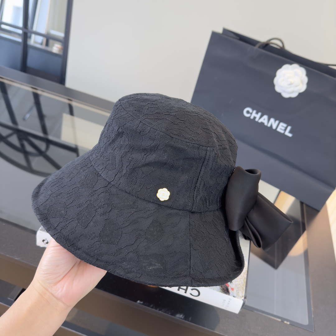 P Chanel香奈儿名媛风渔夫帽
