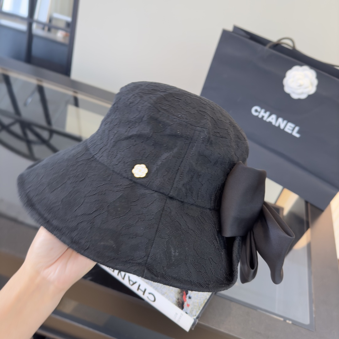P Chanel香奈儿名媛风渔夫帽