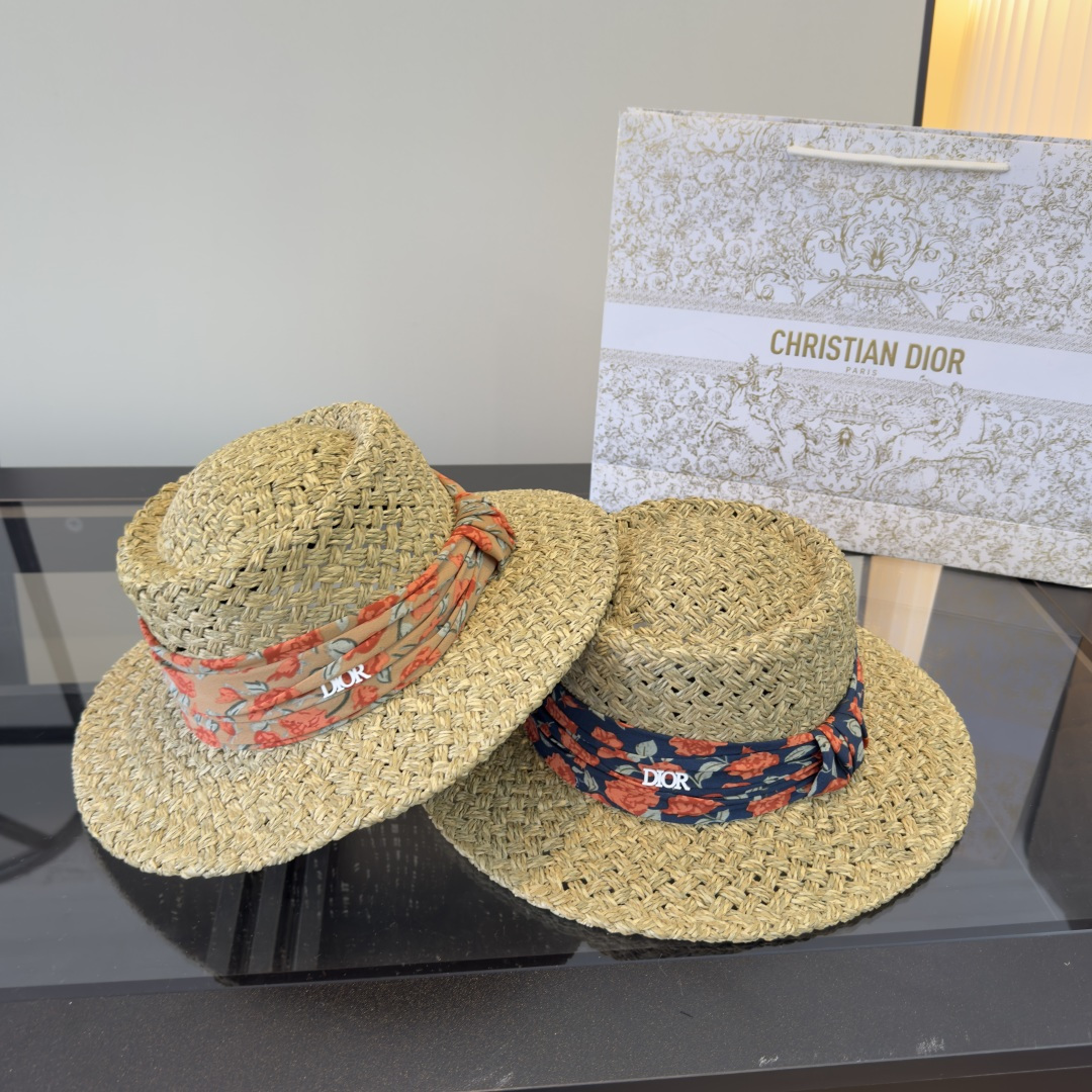 Dior Straw Hat
