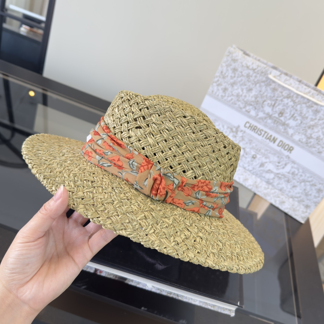 Dior Straw Hat