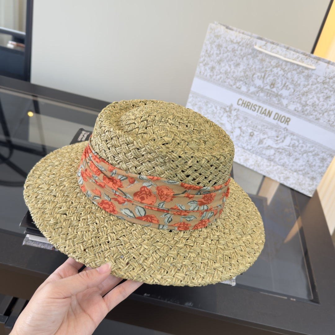 Dior Straw Hat