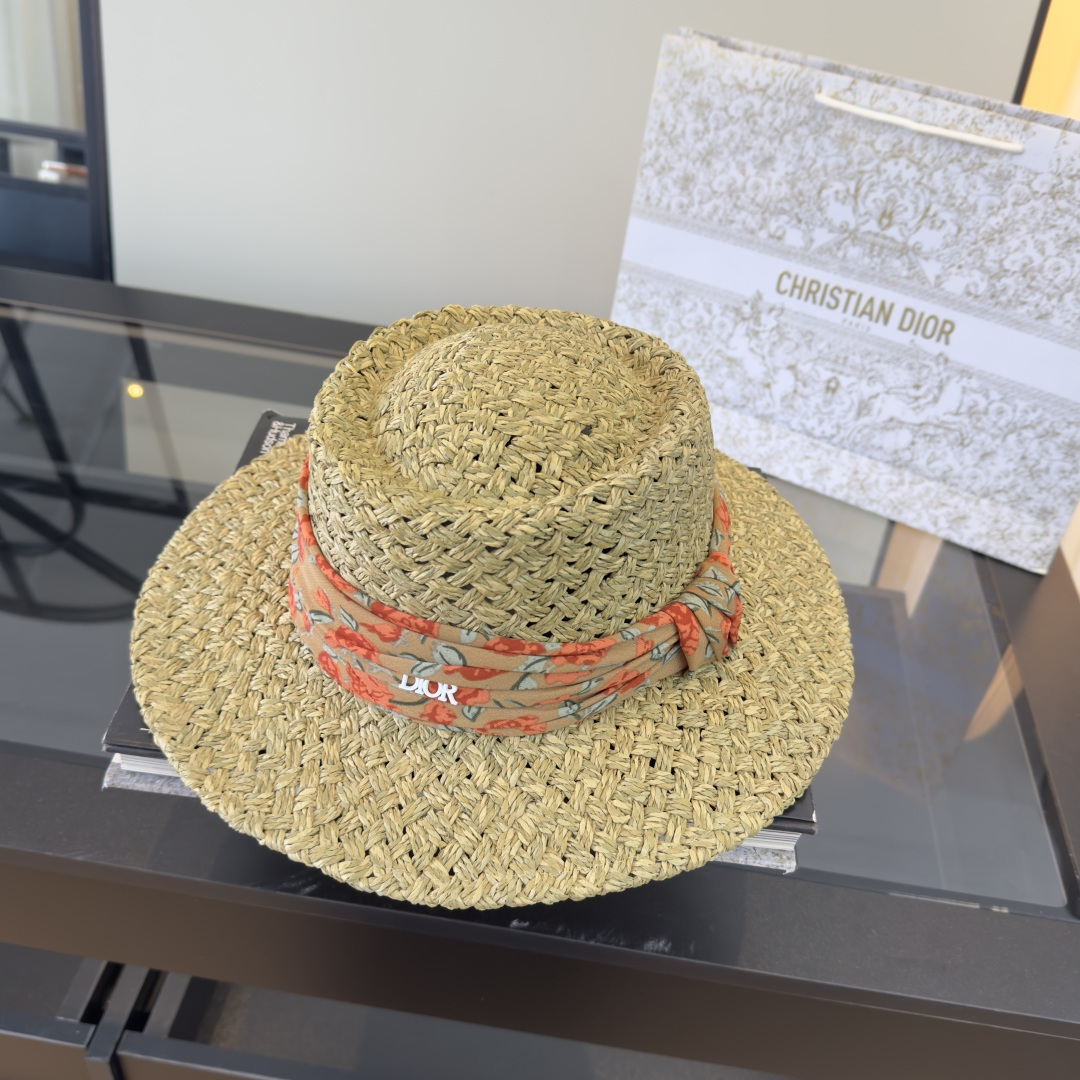 Dior Straw Hat