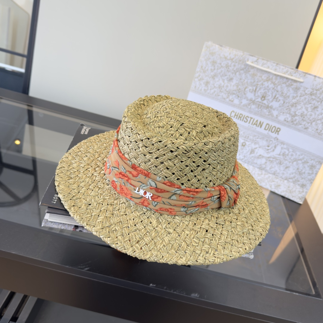 Dior Straw Hat