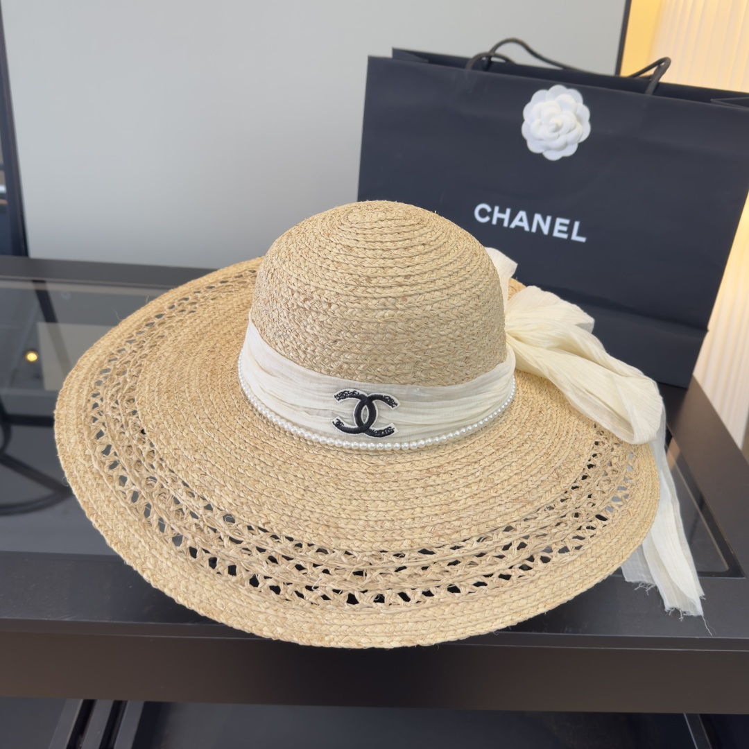 Chanel Straw Hat