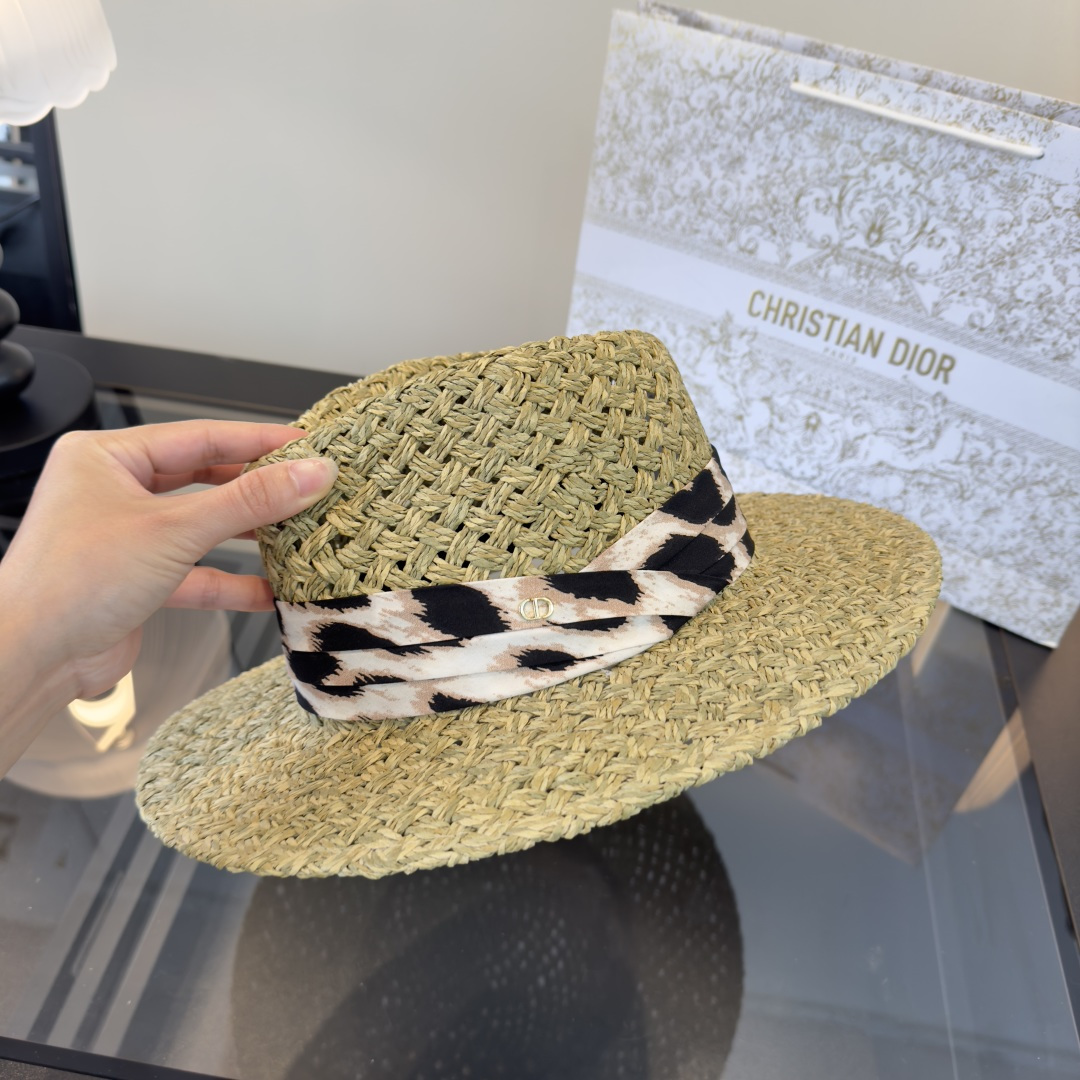 Dior Straw Hat