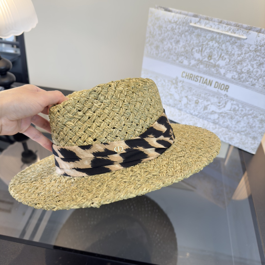 Dior Straw Hat