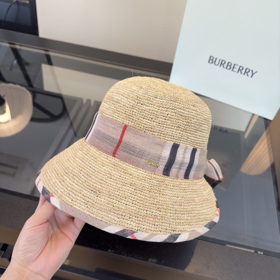 Burberry Straw Hat
