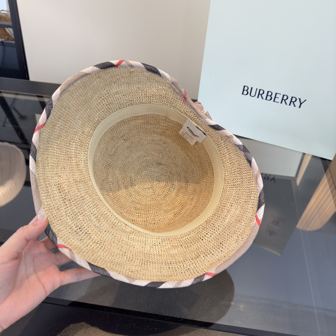 Burberry Straw Hat