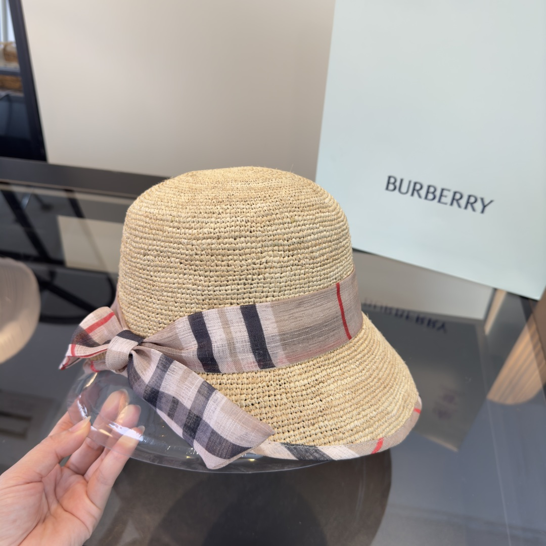 Burberry Straw Hat