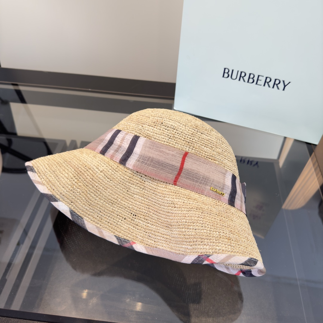 Burberry Straw Hat