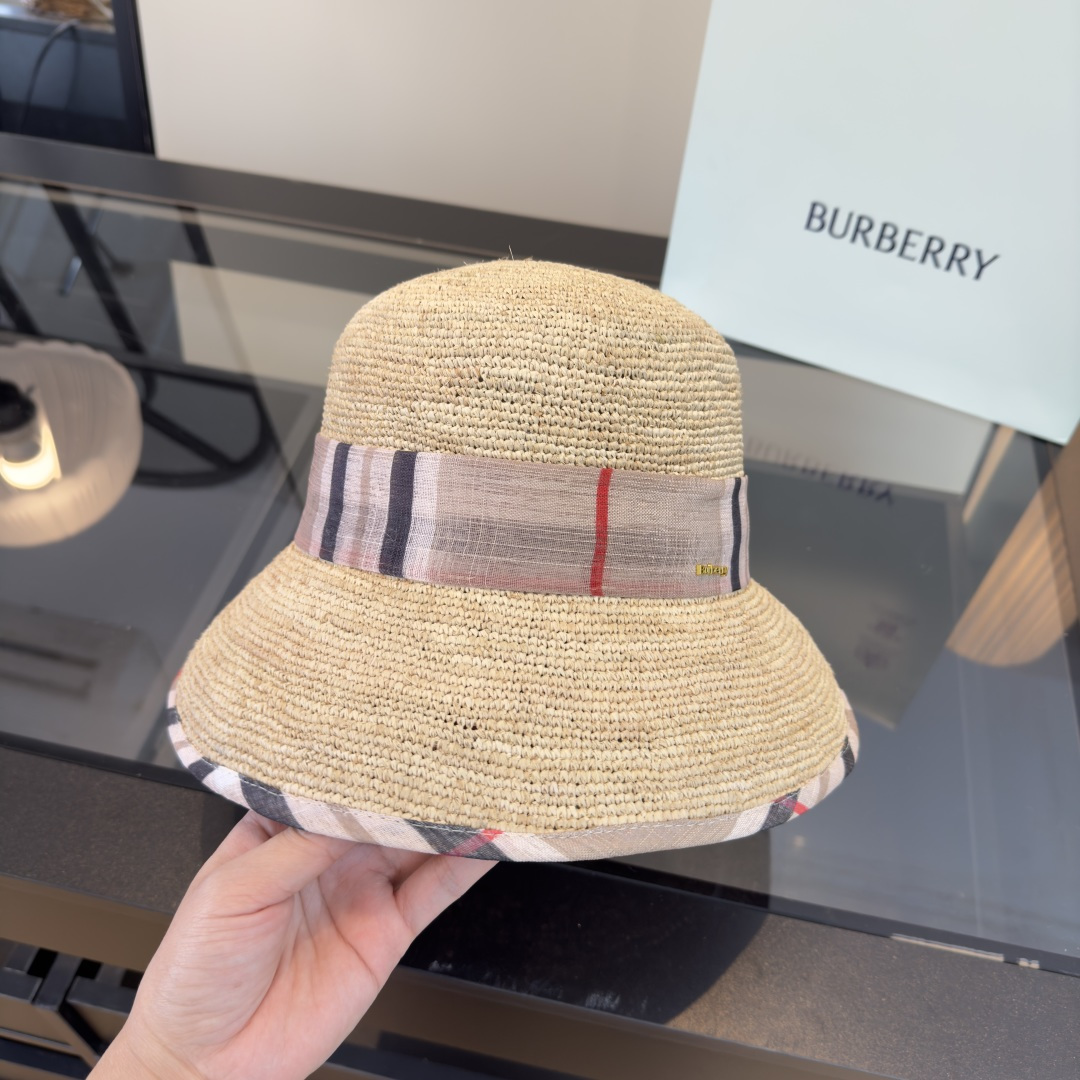 Burberry Straw Hat