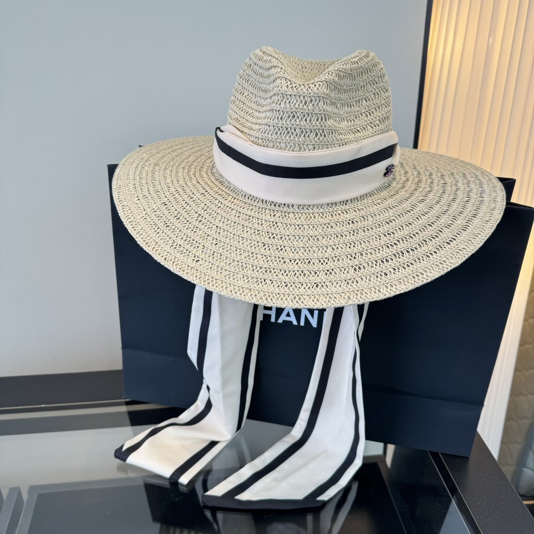 NO:927965,Chanel Chanel straw hat, Fan Bingbing's same style hat, sunshade straw hat, head circumference 57cm hat straw hat bucket hat baseball cap, hat, chanel, chanel, espadrilles, hats19860909Chanel香奈儿草帽、范冰冰同款礼帽,遮阳草帽,头围57cm帽子草帽渔夫帽棒球帽,帽子,chanel,chanel,espadrilles,hats,hat