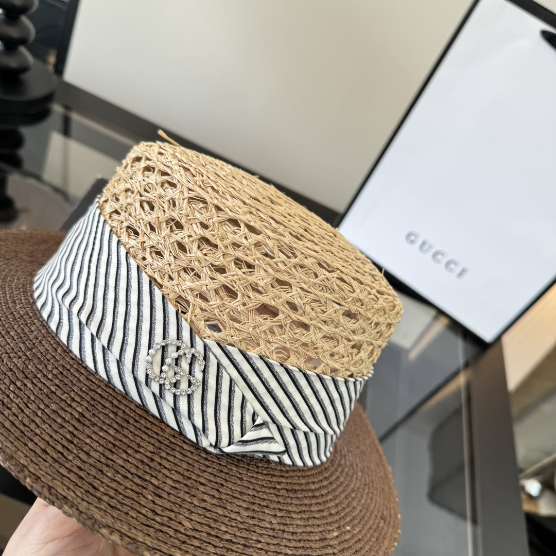 Gucci GG Straw Hat